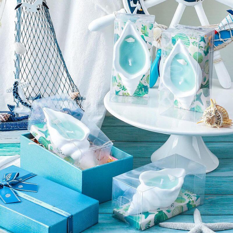 Conch Aromatherapy Candle Set Manufacturer - Atmosphere Creative Jelly Wax Shell Starfish Handmade Gift Tool