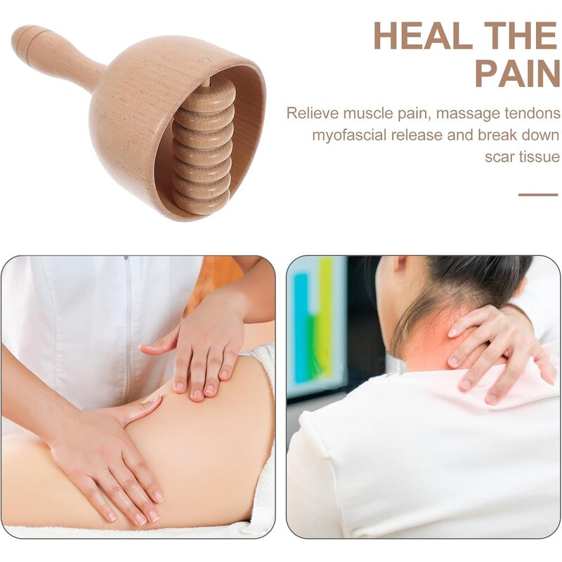 Wooden Body Massage Kit Manufacturer - Wholesale OEM Wood Therapy Back Massager Set Tool