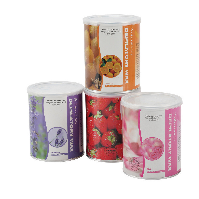 Hair Removal Wax Manufacturer - Wholesale Professional 800g Canned Multiple Flavors Cream Bulk Tool