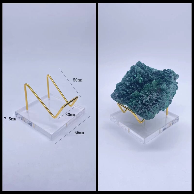 Mineral Display Stand Manufacturer - Metal Rack Holder for Crystals Agate Rock Fossil Coral Specimens Tool