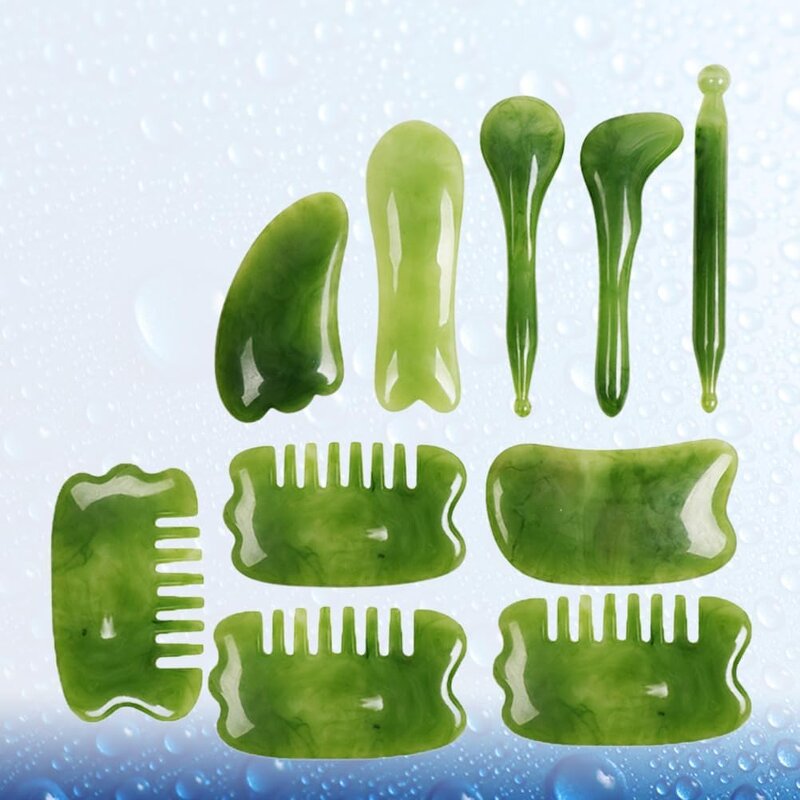 Beeswax Gua Sha Scraper Manufacturer - Wholesale Face Neck Body Acupuncture Resin Acupoint Massage Tool