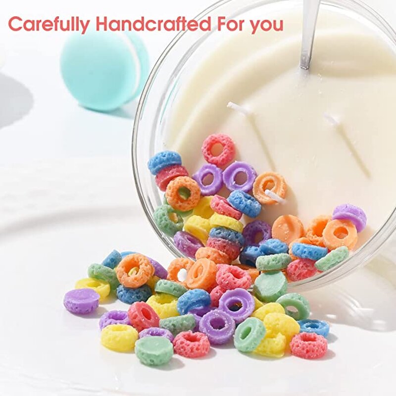 Cereal Scented Candle Jar Manufacturer - Unique Custom Home Fragrance Aromatherapy Food Candle Tool