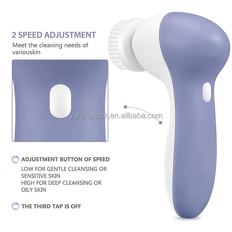 Electric Facial Cleansing Brush Manufacturer - New Beauty Rotating Exfoliating Skin Care Instrument Tool