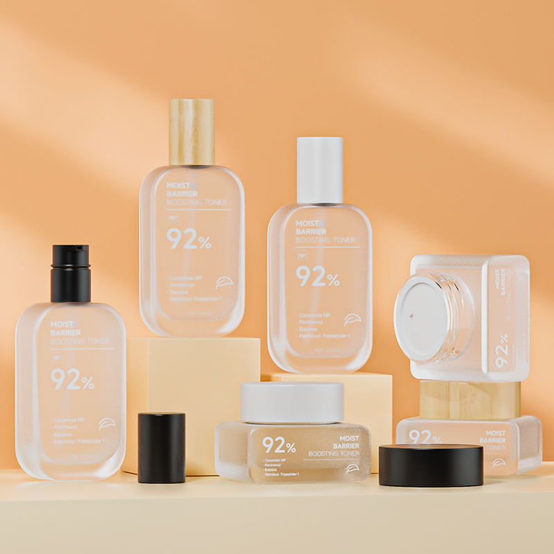 Square Glass Serum Bottles Manufacturer - Wholesale Frosted Empty Lotion Container with Pump Tool