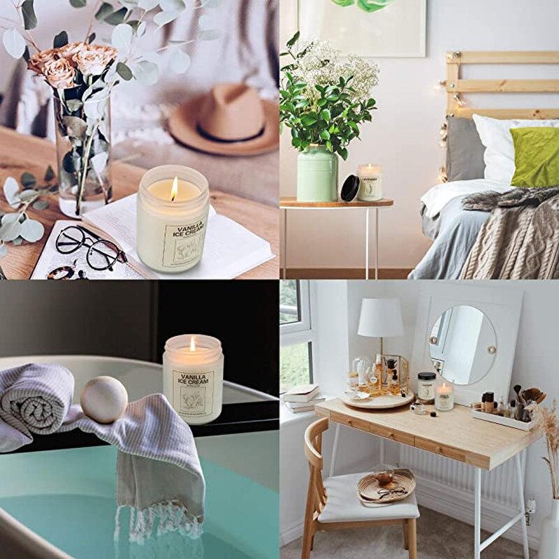 Luxury Scented Candle Set Manufacturer - Hot-selling Natural Soy Wax Home Fragrance Gift Box Tool