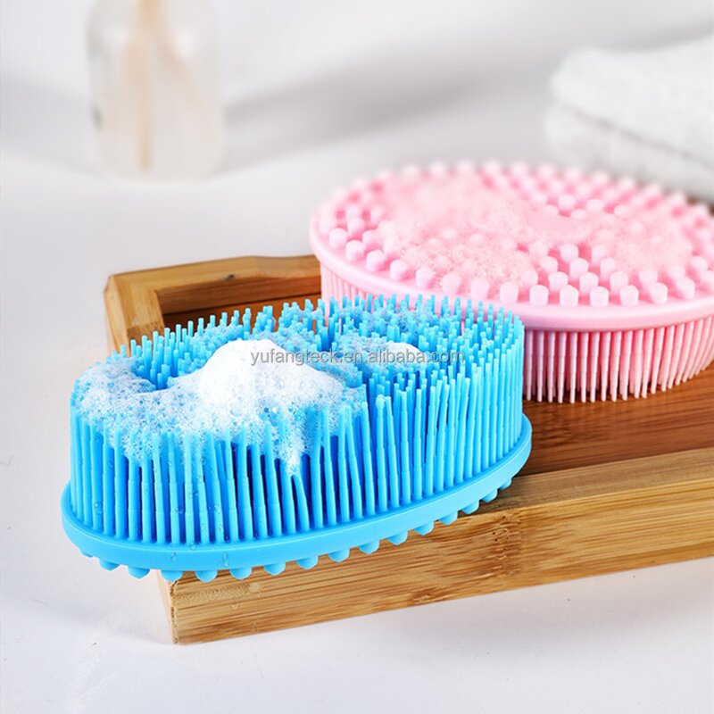 Wet Dry Scalp Massager Manufacturer - Exfoliating Body Brush Brosse Sec Shampoo Bathroom Care Tool