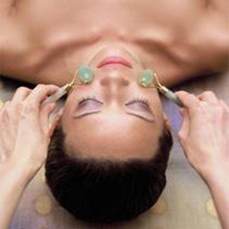 Hsiuyen Stone Jade Roller Manufacturer - Custom Logo Natural Facial Massage Healthy Beauty Tool