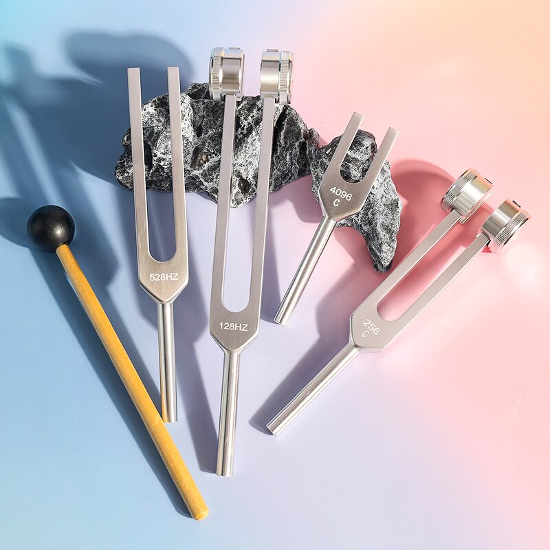 Medical Chakra Tuning Fork Manufacturer - High Quality Ent Aluminum Stainless Steel 512/128hz Tool
