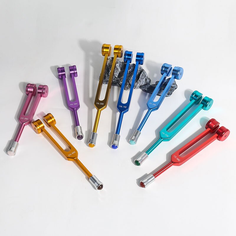 Tuning Fork Crystal Base Manufacturer - High Quality 8mm Universal Aluminium Alloy Massage Accessory Tool