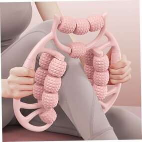 Nine Wheels Leg Massager Manufacturer - Wholesale Yoga Fitness Muscle Roller Neck Relaxation Tool