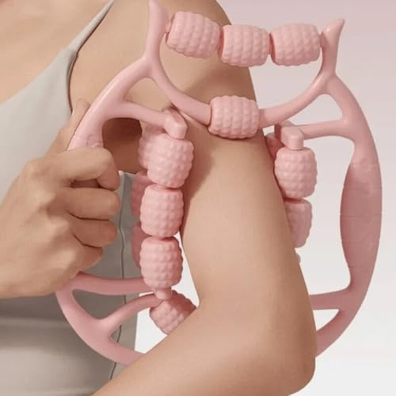 Nine Wheels Leg Massager Manufacturer - Wholesale Yoga Fitness Muscle Roller Neck Relaxation Tool