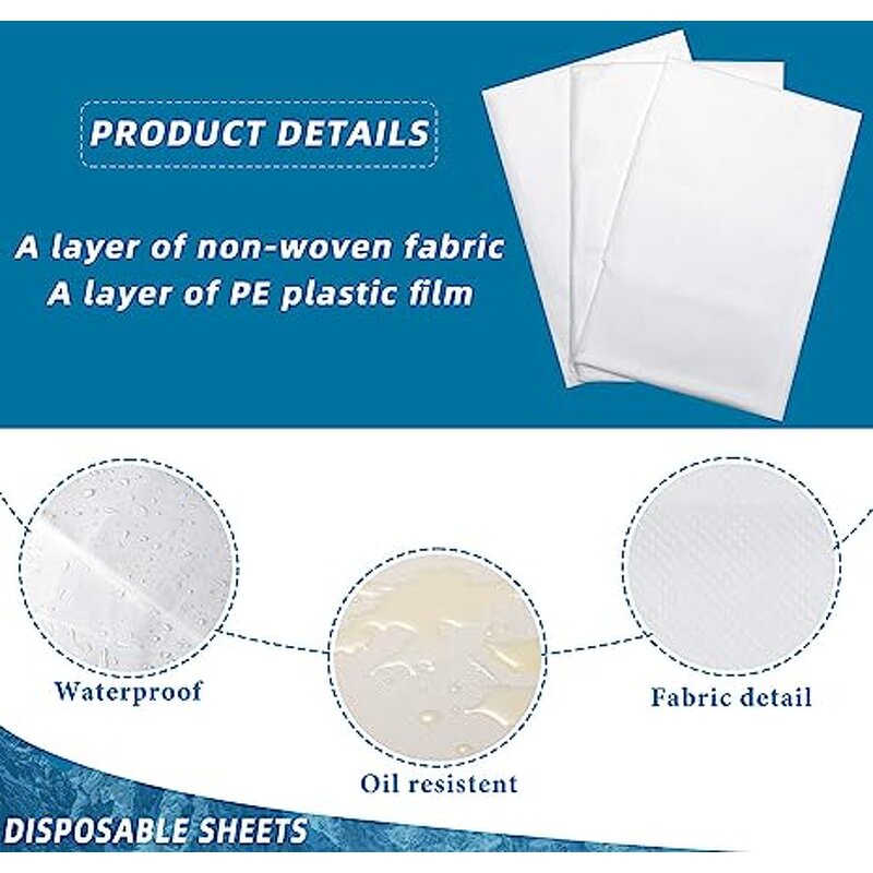 Disposable SPA Bed Sheets Manufacturer - Promotion Beauty Salon PP Non Woven Waterproof Massage Tool