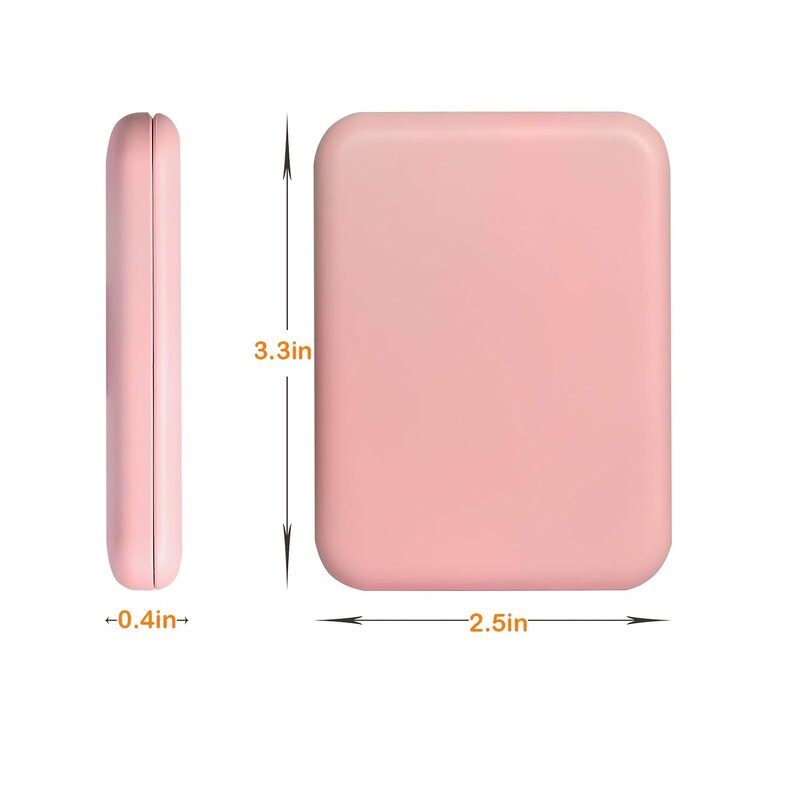 Mini LED Pocket Mirror Manufacturer - Wholesale Cute Foldable Hand Held Portable Cosmetic Makeup Tool