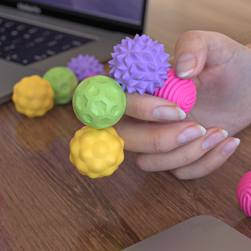 Autism Sensory Fidget Ball Set Manufacturer - Adult Stress Reduction Magnetic Silicone Toy Custom Logo Option