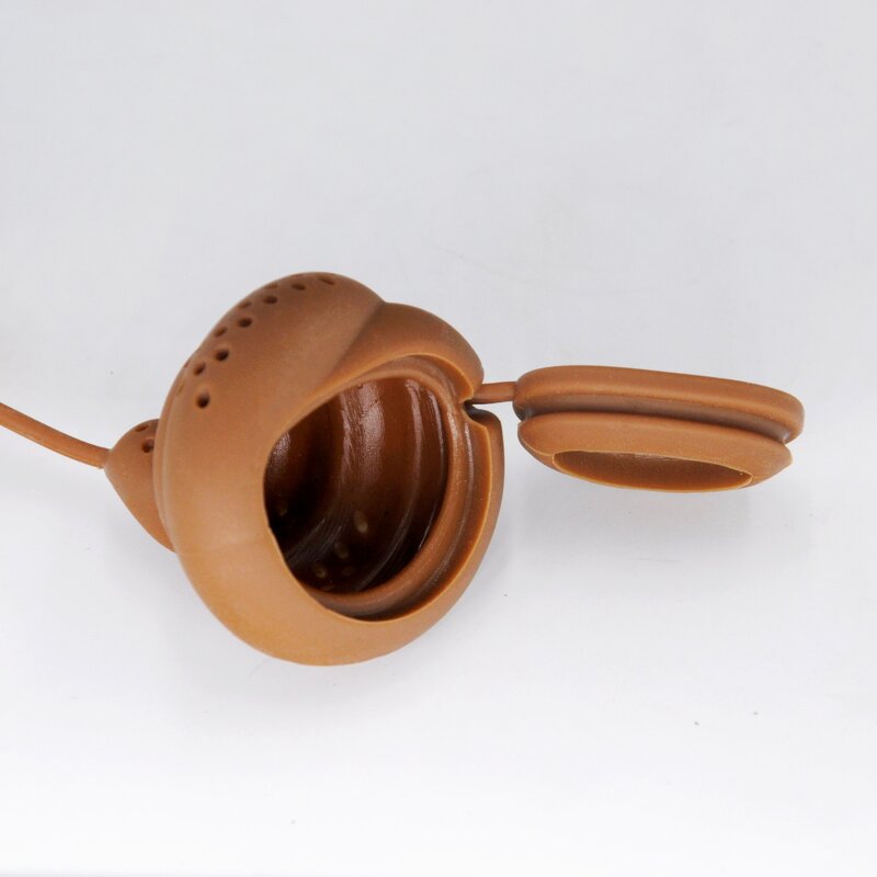 Silicone Tea Infuser Manufacturer - SI08 Funny Butt Stool Shape Loose Leaf Tea Maker Strainer