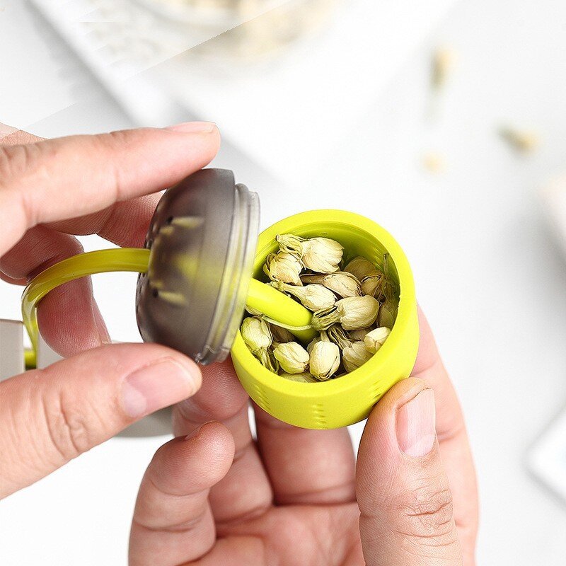 Silicone Tea Infuser Manufacturer - LM09 Wholesale Cute Cartoon Dinosaur Shape Tea Strainer Tool