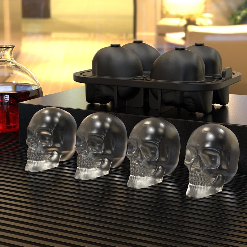 3D Clear Ice Cube Tray Manufacturer - LK10 Stackable Whiskey Freezer Mold with Easy Release