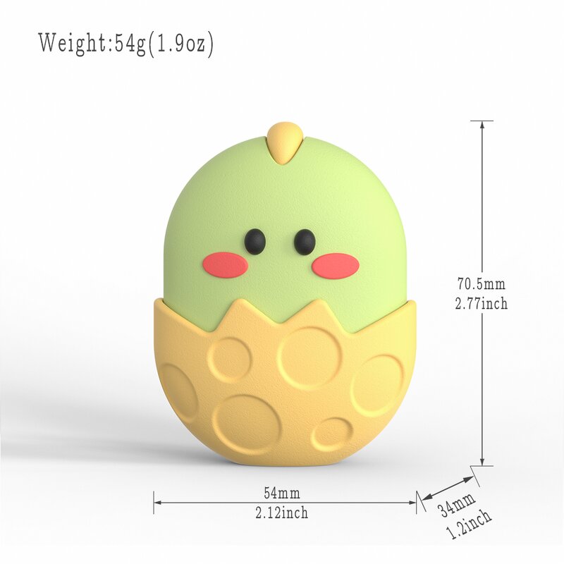 Silicone Ice Roller Mold Manufacturer - F2 Food Grade Face Eye Massager Container Ice Pod with Lid