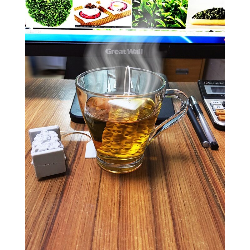 Silicone Tea Infuser Manufacturer - Bulk Skull Tower Shape Loose Leaf Tea Filter Tool