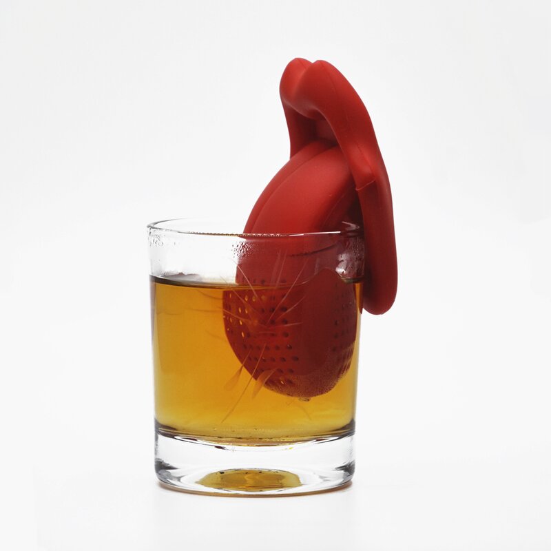 Silicone Tea Infuser Manufacturer - FL Wholesale New Novel Tongue Shape Loose Leaf Tea Strainer