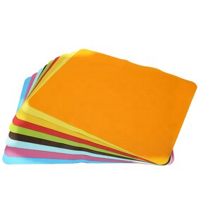 Silicone Kids Placemat Manufacturer - Large Blue Dining Plate Mat for Toddlers Baby Dish Table Pad