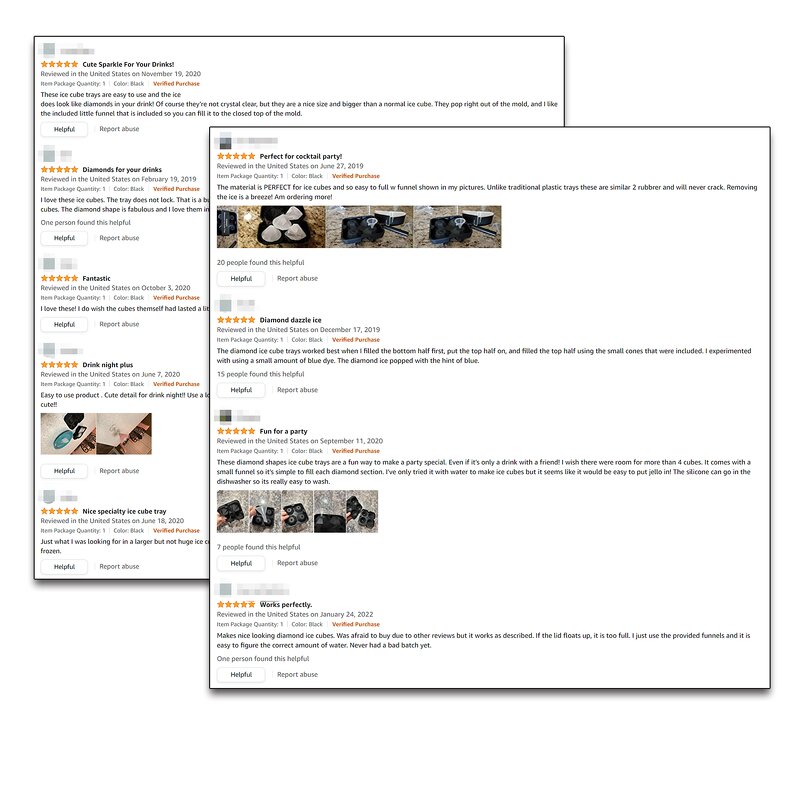 Silicone Ice Cube Tray Manufacturer - Factory Made Diamond Shape Food Grade Freezer Mold