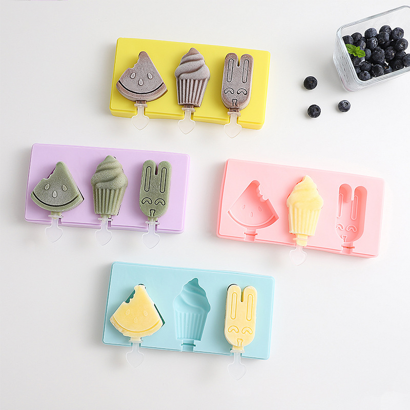 Silicone Popsicle Molds Manufacturer - BPA Free Food Grade Reusable Children DIY Ice Cream Tool