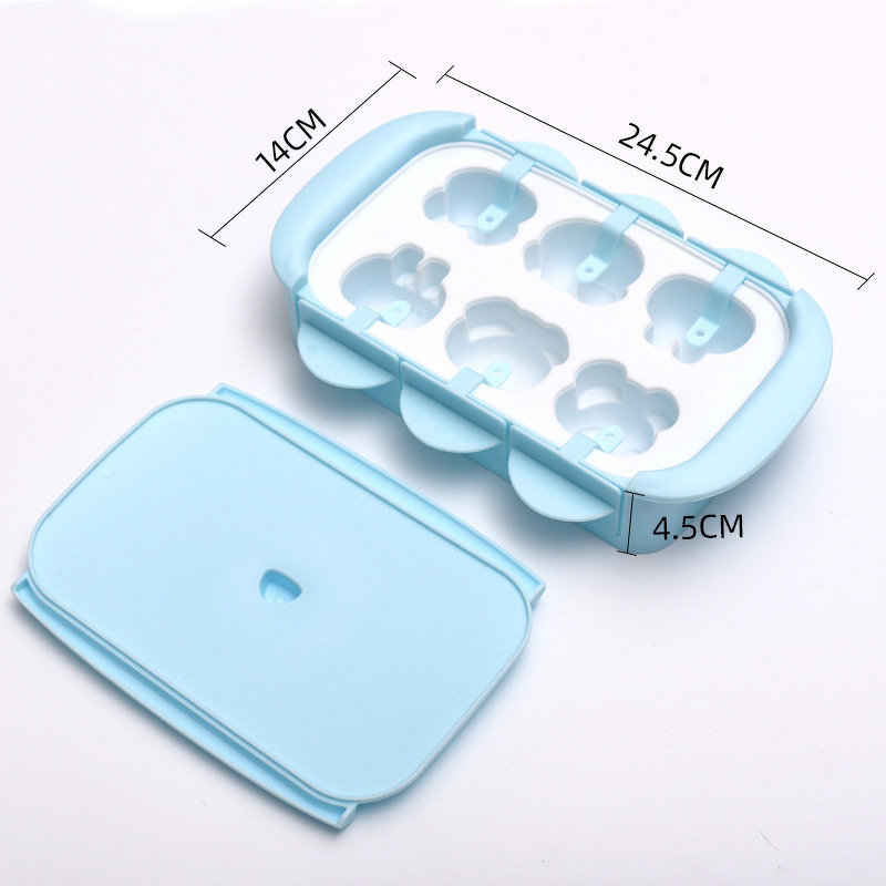 Silicone Popsicle Molds Manufacturer - BPA Free Food Grade Reusable Children DIY Ice Cream Tool