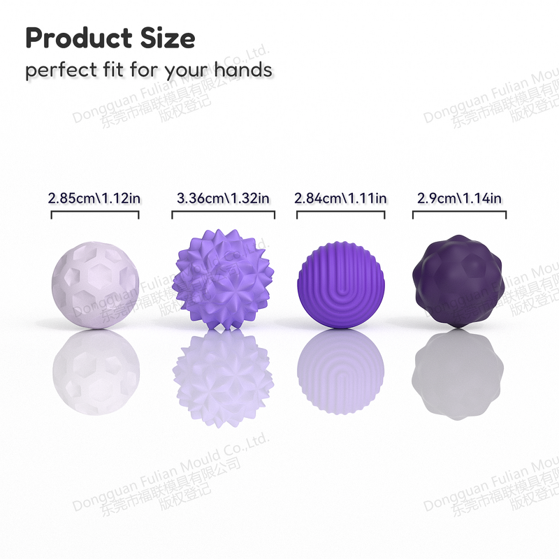 Autism Sensory Fidget Ball Set Manufacturer - Adult Stress Reduction Magnetic Silicone Toy Custom Logo Option