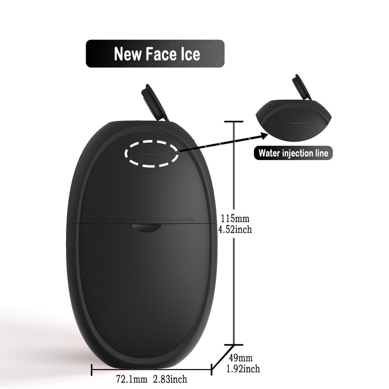 Cooling Silicone Facial Ice Globes Manufacturer - Contour Roller Lifting Skin Care Beauty Tool