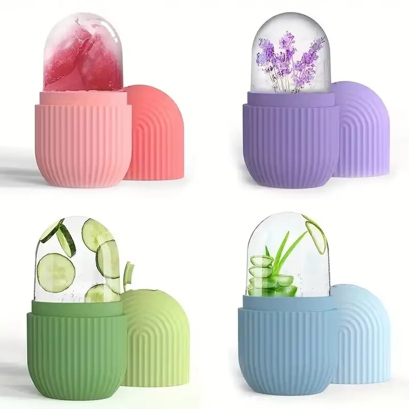 Silicone Beauty Ice Roller Manufacturer - Flexible Reusable Eco-Friendly Hot Cold Therapy Face Ball Tool