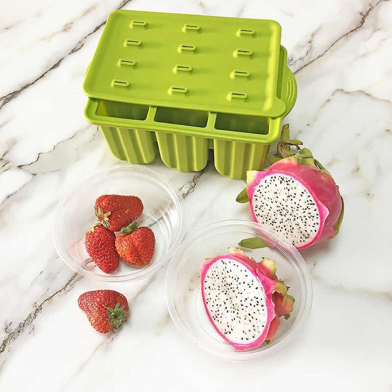 Silicone Popsicle Molds Manufacturer - C7 Hot 12/10/6 Cavity BPA Free Reusable Easy Release Tool