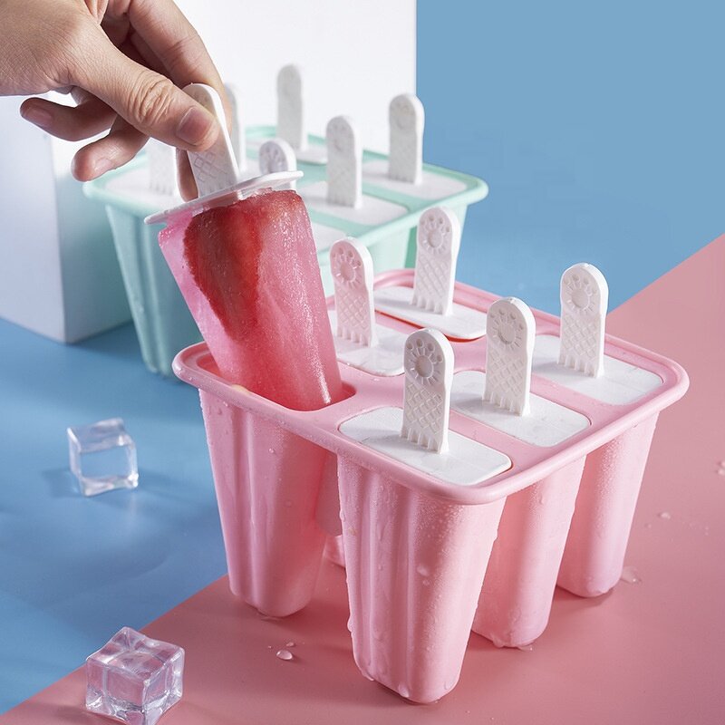 Silicone Popsicle Molds Manufacturer - C7 Hot 12/10/6 Cavity BPA Free Reusable Easy Release Tool