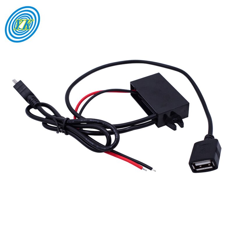 Mini Buck Converter - 12V/24V to 5V 1A-3A USB for LED LCD Display