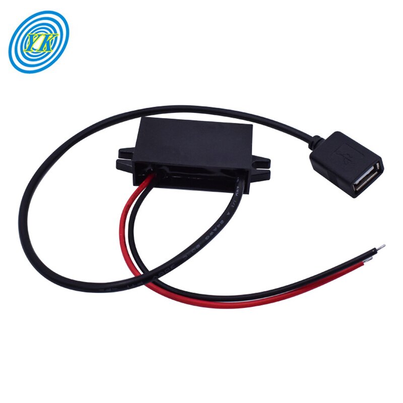 Mini Buck Converter - 12V/24V to 5V 1A-3A USB for LED LCD Display
