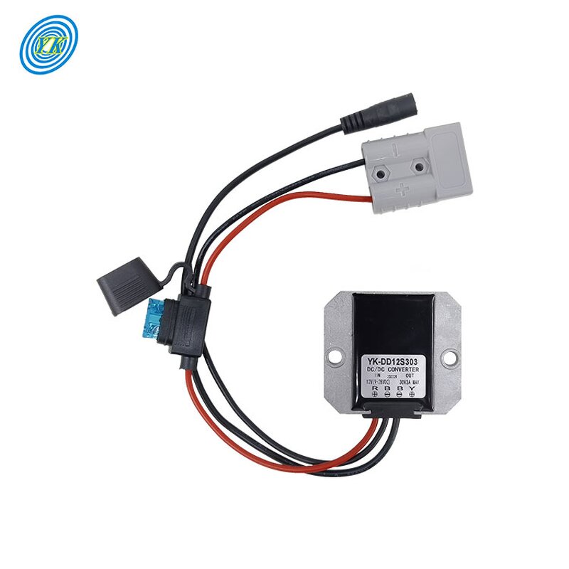 DC Boost Converter - 12V/24V to 30V 3A 90W with DC Female Plug & Fuse