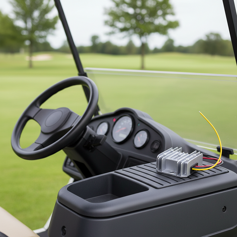 DC Buck Converter - 24V to 12V 10A 120W Waterproof for Golf Cart