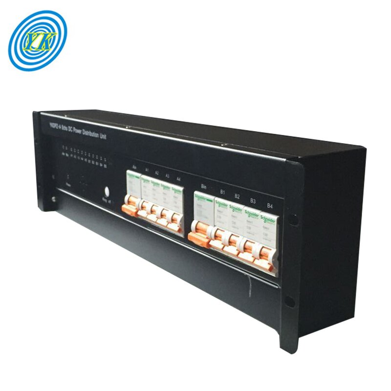 YUCOO PDU - YKDPZ-A 8-Channel Iron Black with Alarm for Telecom