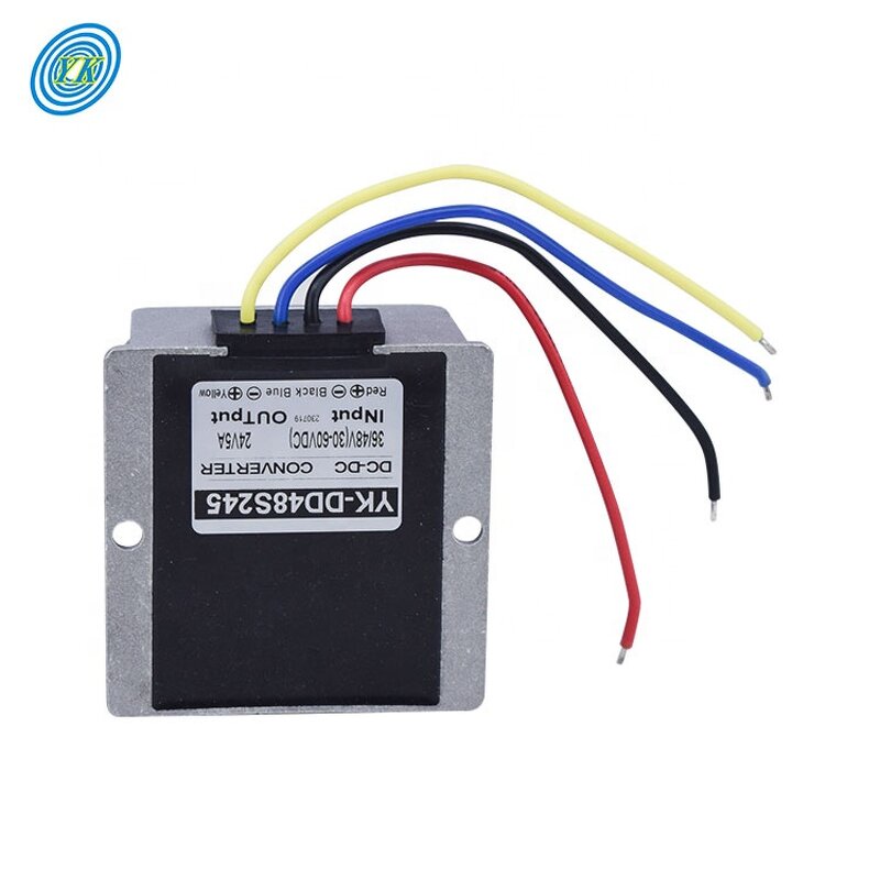 Isolated DC Converter - 36V/48V to 24V 120W IP67 Waterproof Aluminum Shell