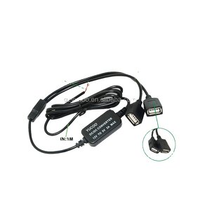 USB Charging Module - 12V/24V to 5V 2.4A QC3.0 QC2.0 Step Down