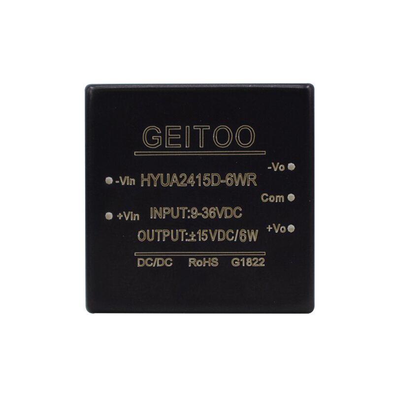 YUCOO Isolated Converter - 24V to 12V 600mA 6W Step Down Module