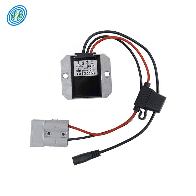 DC Boost Converter - 12V/24V to 30V 3A 90W with DC Female Plug & Fuse