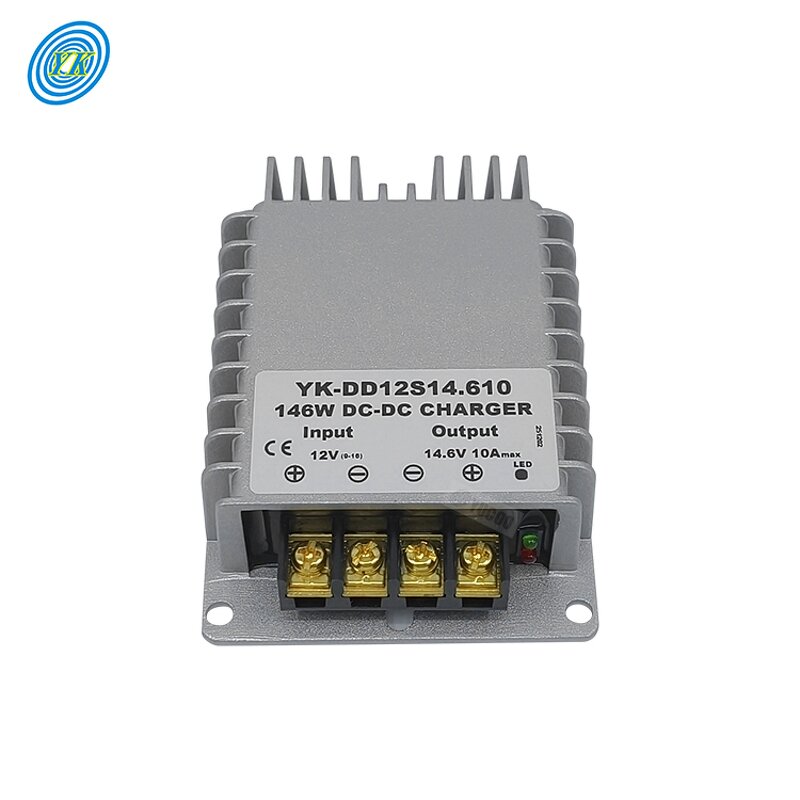 DC DC Charger - 12V to 14.6V 10A for Lifepo4 Battery Car RV