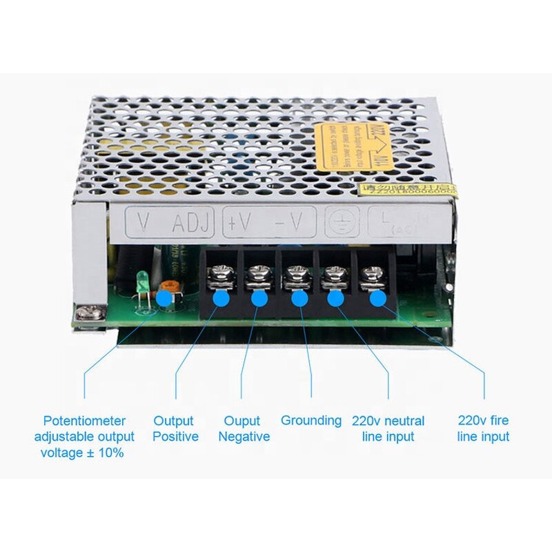 Switching Power Supply - 25W 5v/12v/24v High Quality AC DC Module