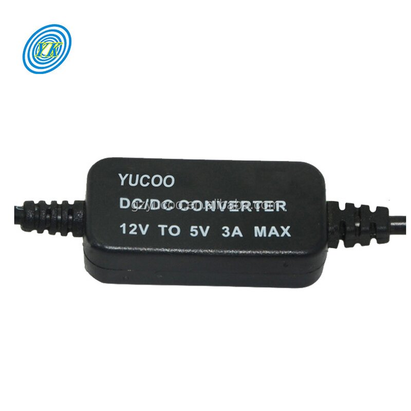 USB DC Converter - 12V/24V to 5V 1A-3A Step Down Buck Module