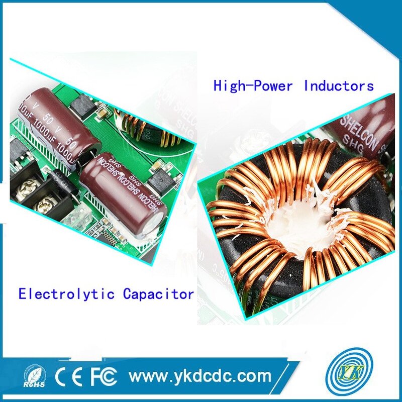 Bare Board Converter - 12V/24V to 5V 75W Single Phase for LED Screen
