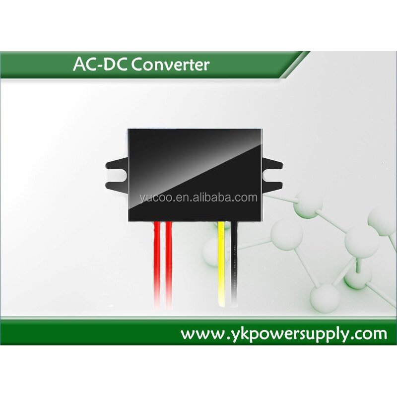 YUCOO AC DC Converter - 12v to 5v 3a Buck OEM&ODM Customizable Plug