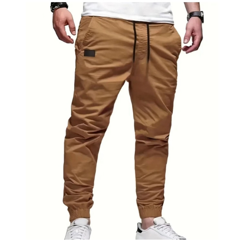 Men's Casual Pants Manufacturer - Workwear with Drawstring Ankle Straps