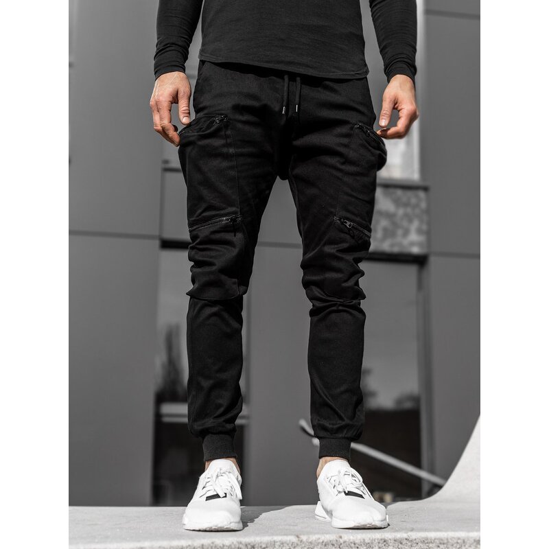 Men's Casual Pants Manufacturer - Small Leg Multiple Pockets Workwear