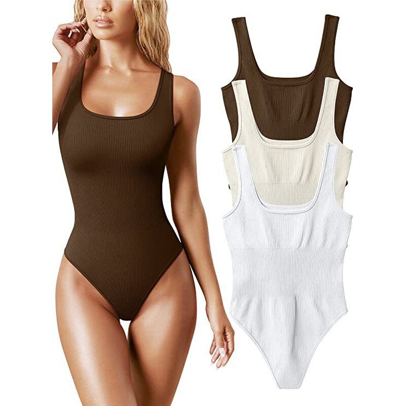 Bodysuit Shapewear Manufacturer - Seamless Round Neck Tummy Control Full Body